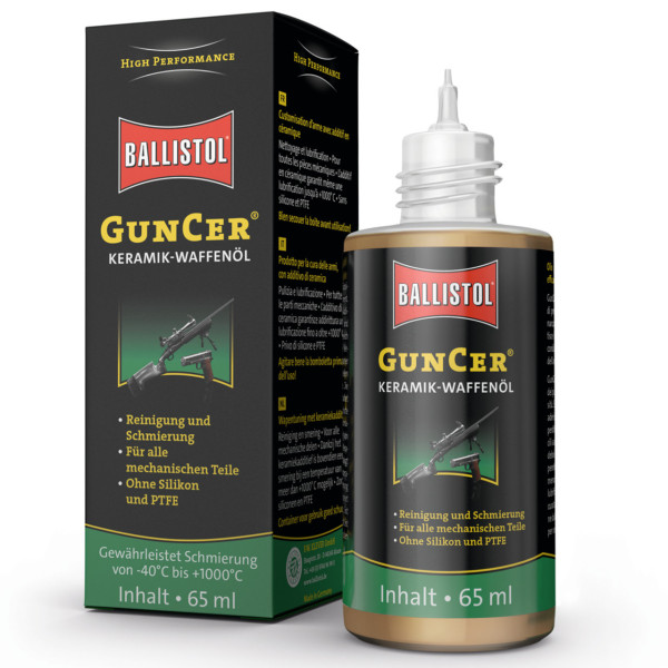 Ballistol GunCer Keramik-Additiv 65 ml mit Dosierspitze