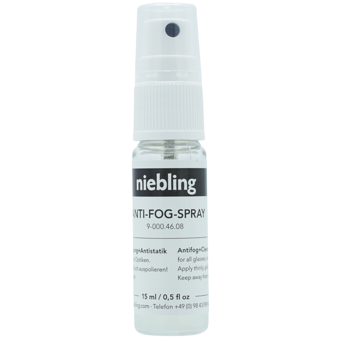 Niebling Anti Fog Optik Reinigungsfluid mit Anti-Beschlag Wirkung, Optik-Reinigung, Öle & Tücher
