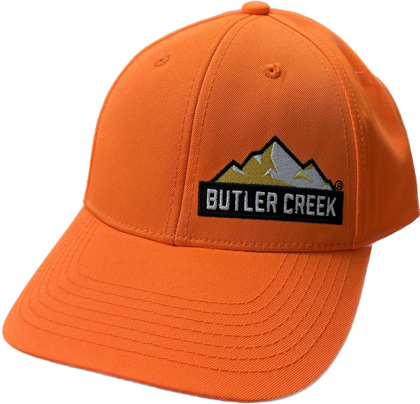 Butler Creek Basecap Orange - Einheitsgröße mit Klettverschluss