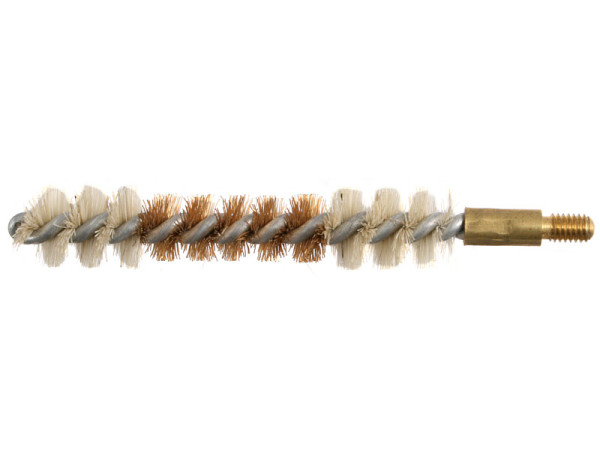 Kombi-Bürste Bronze / Borste Kaliber 7,0 - 8,5 mm (M4-Außengewinde)