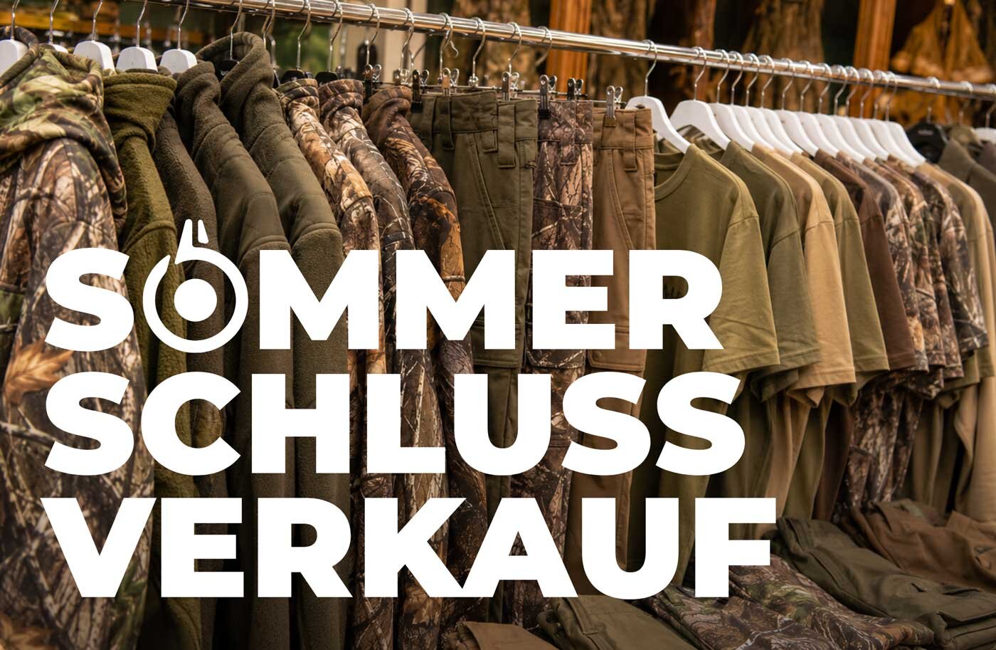 Sommer-Schluss-Verkauf