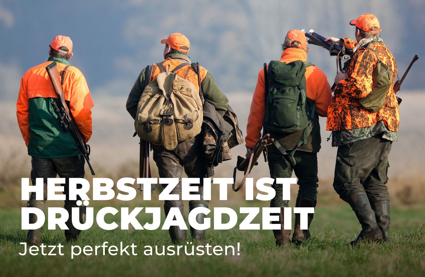 Herbst ist Drückjagdzeit