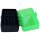 MTM Patronenbox RSLD-50-16T mit Klappdeckel – 50 Patronen Grün-transparent