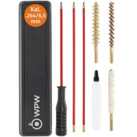 WPW Waffenreinigungsset für Büchsen mit Öltube für Kal. 6,5 mm mit 1/8"-Gewinde