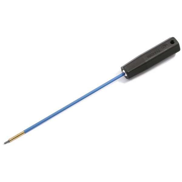 Eyselein Federstahl-Putzstock Kurzwaffe Ø 5 mm mit Kunststoffgriff und 210 mm Wischlänge