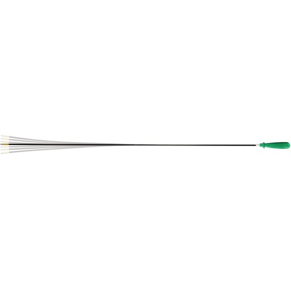 BALLISTOL Carbon-Putzstock Langwaffe Ø 5 mm mit 1/8"-Außengewinde inkl. Filzadapter