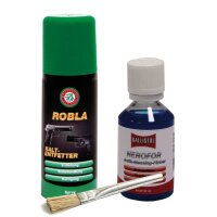 BALLISTOL Antik-Brünierset 50 ml mit Kaltentfetter...
