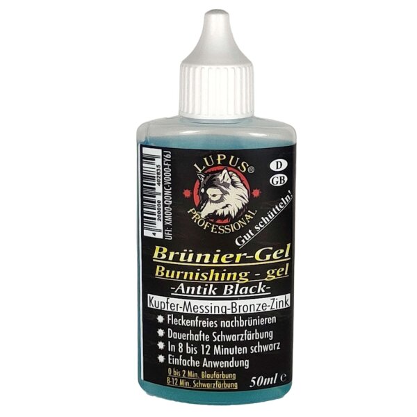 LUPUS Professional Brüniergel Antik 50 ml