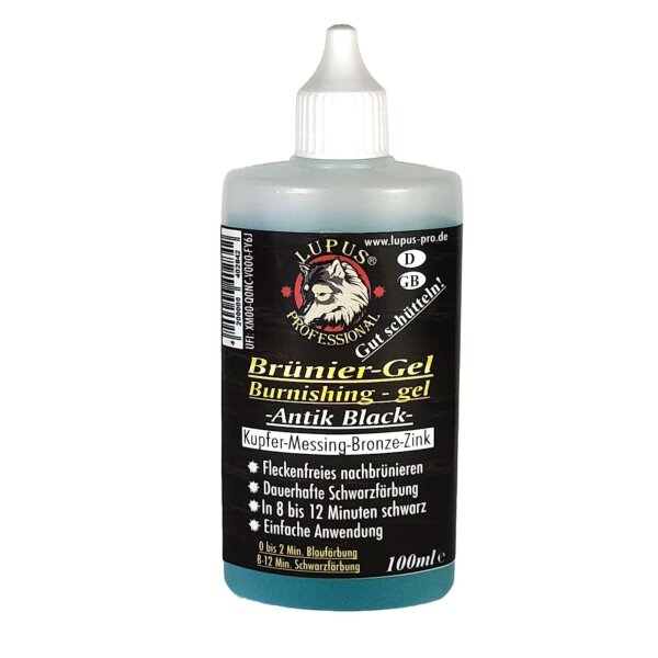 LUPUS Professional Brüniergel Antik 100 ml