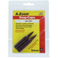 A-Zoom eloxierte Aluminium Pufferpatrone Kal. .243 Winchester (2er Packung)