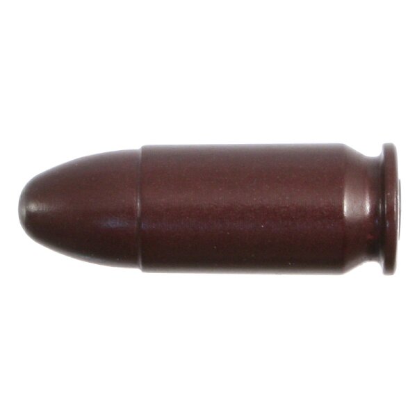 A-Zoom eloxierte Aluminium Pufferpatrone Kal. 9 mm Luger / Para (9x19 mm) (5er Packung)