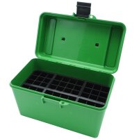 MTM Patronenbox H50-XL-10 mit Klappdeckel – 50...