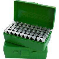 MTM Patronenbox P50-45-10 mit Klappdeckel – 50...