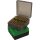 MTM Patronenbox RM-100-16T mit Klappdeckel – 100 Patronen Grün-transparent/schwarz