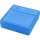 MTM Patronenbox P-100-9-24 mit Klappdeckel – 100 Patronen Blau-transparent