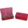 MTM Patronenbox P50-9M-29 mit Klappdeckel – 50 Patronen Rot-transparent