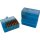 MTM Patronenbox RL-50-24 mit Klappdeckel – 50 Patronen Blau-transparent