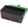 MTM Patronenbox RLLD-50-16T mit Klappdeckel – 50 Patronen Grün-transparent/schwarz