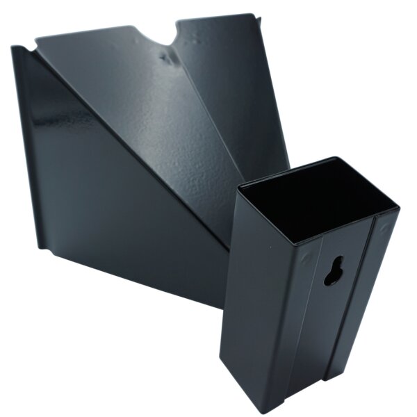 WPW Scheibenkasten aus Metall für Luftgewehr und Luftpistole – 17 × 17 cm