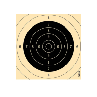 WPW Schießscheibe für Pistole 25/50 m und...
