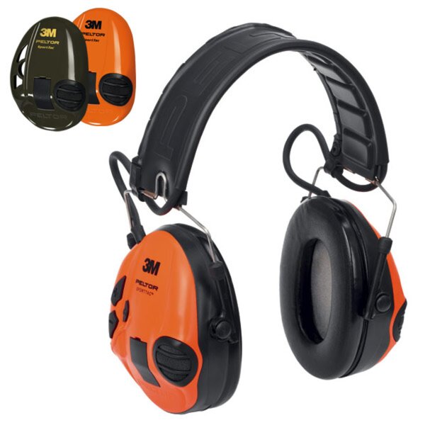 3M Peltor SportTac elektronischer Kapselgehörschutz – SNR 26 dB