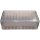 MTM Patronenbox E-50-45-41 mit Stülpdeckel – 50 Patronen Grau-transparent
