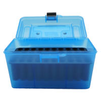MTM Patronenbox H50-R-MAG-24 mit Klappdeckel – 50...