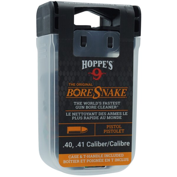 HOPPES BoreSnake DEN Laufreinigungsschnur Kal. .40 / .41 Kurzwaffe