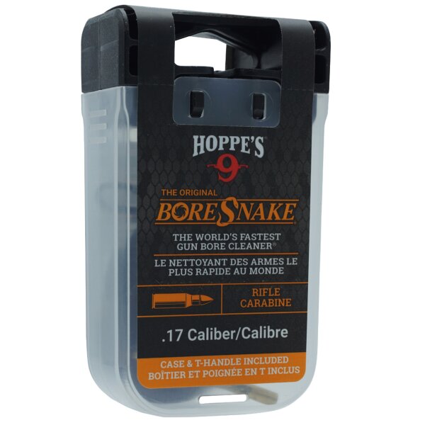 HOPPES BoreSnake DEN Laufreinigungsschnur Kal. .17 / 4,5 mm Langwaffe