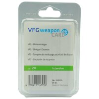 VFG Filzlaufreiniger Superintensiv – Kaliber Schrot 20 – 25 Stück (Schachtel)