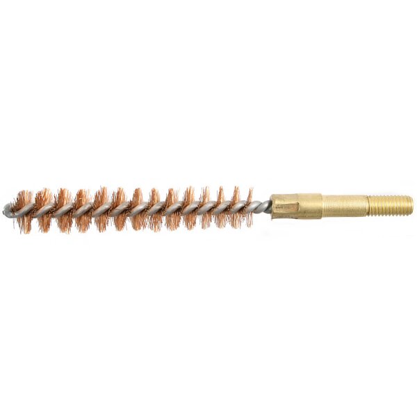 Niebling Bronzebürste Kaliber 9 mm / .350 / .357 / .375 / .380 / .38 mit M5-Außengewinde mit EFH