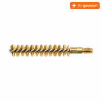 WPW Messingbürste Kal. 8 mm mit M5-Außengewinde
