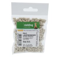 Niebling Filzlaufreiniger Normal – Kal. .17 / 4,4 mm – 500 Stück