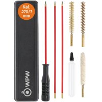 WPW Büchsen-Reinigungsset mit Öltube Kal. 7 mm mit 1/8"-Gewinde