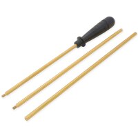 Eyselein Putzstock aus Messing Langwaffe 3-tlg Ø 7...