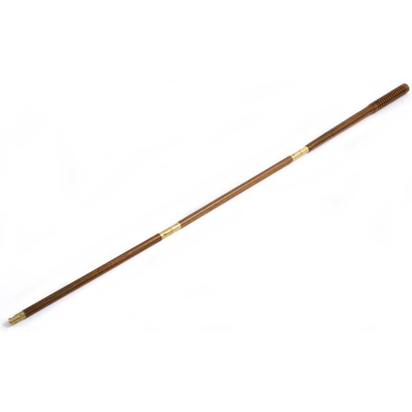 Stil Crin Putzstock Flinte 3-tlg Ø 12 mm aus dunkel lasierten Holz