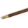 Stil Crin Putzstock Flinte 3-tlg Ø 12 mm aus dunkel lasierten Holz