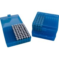 MTM Patronenbox P-100-45 mit Klappdeckel – 100...