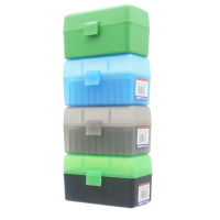 MTM Patronenbox RS-50 mit Klappdeckel – 50 Patronen...