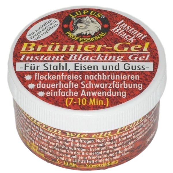 LUPUS Professional Brüniergel Instant - verschiedene Gebinde