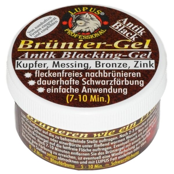 LUPUS Professional Brüniergel Antik - verschiedene Gebinde