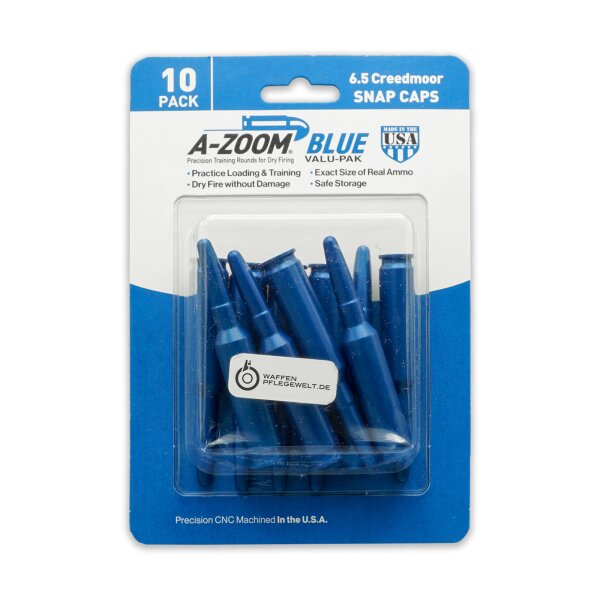 A-Zoom BLUE Pufferpatrone für Büchsen 6,5 Creedmoor