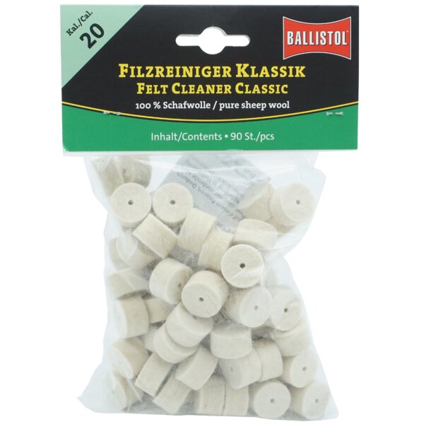 Ballistol Filzreiniger Klassik - verschiedene Kaliber