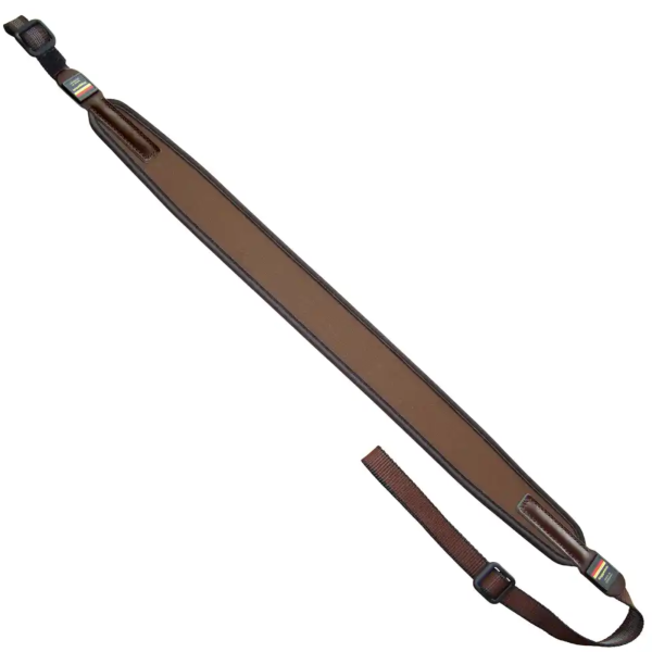 NIGGELOH Universal Neopren-Gewehrriemen - braun mit Schnellverschluss