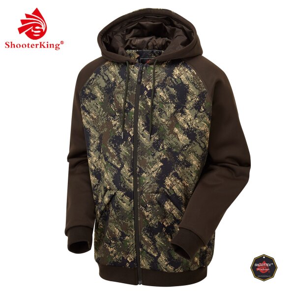 ShooterKing HUNTFLEX Hoodie Forest Mist/braun