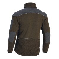 PSS X-treme ARCTIC Faserstrick Jacke grün melage - S
