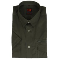 House of Hunting MIAN Jagdhemd Kurzarm grün - 5XL