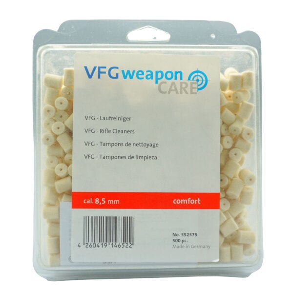 VFG Laufreiniger Comfort Kal. 8,5 mm / 500 St. Box