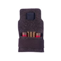 Patronenetuis aus Filz – Braun – 2...