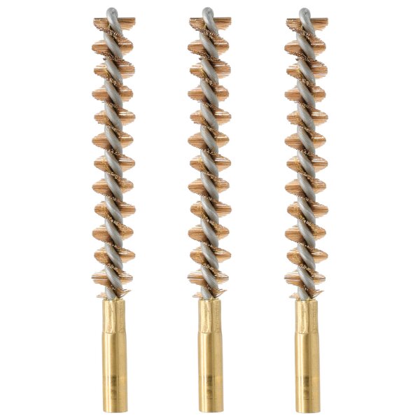 WPW Bronzebürste Kaliber 7 mm mit 1/8"-Innengewinde (3 Stück)